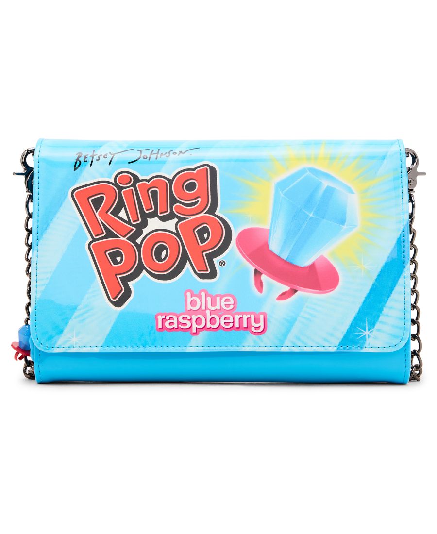 Кошелек-мессенджер Ring Pop Patent Betsey Johnson, Blue
Кошелек-мессенджер Ring Pop Patent Betsey Johnson, Blue