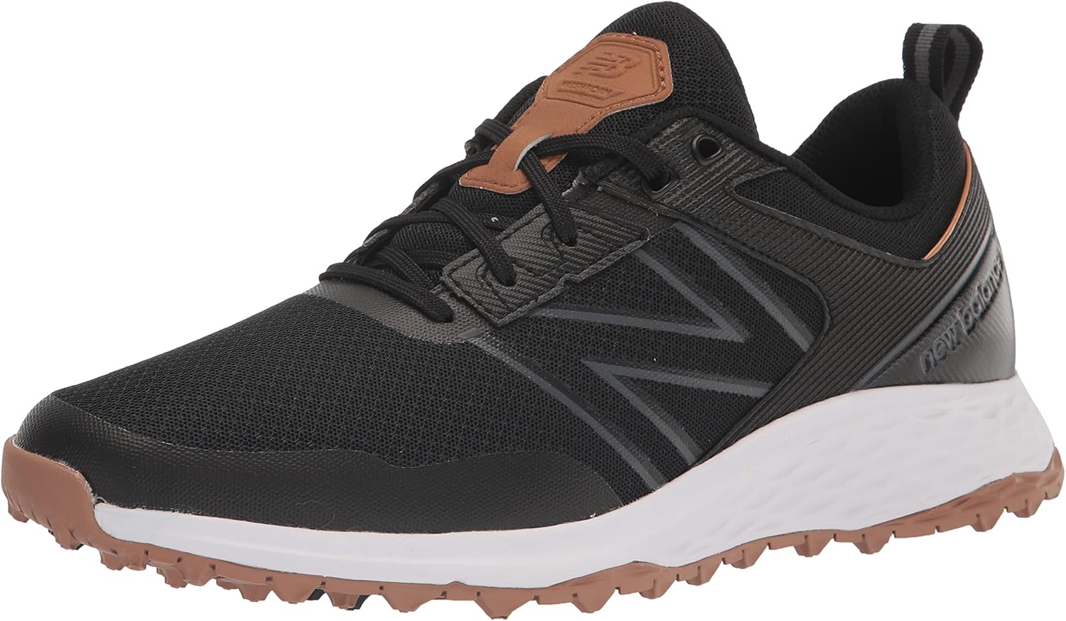 Кроссовки для гольфа New Balance Fresh Foam Contend, Black/Gum
Кроссовки для гольфа New Balance Fresh Foam Contend, Black/Gum