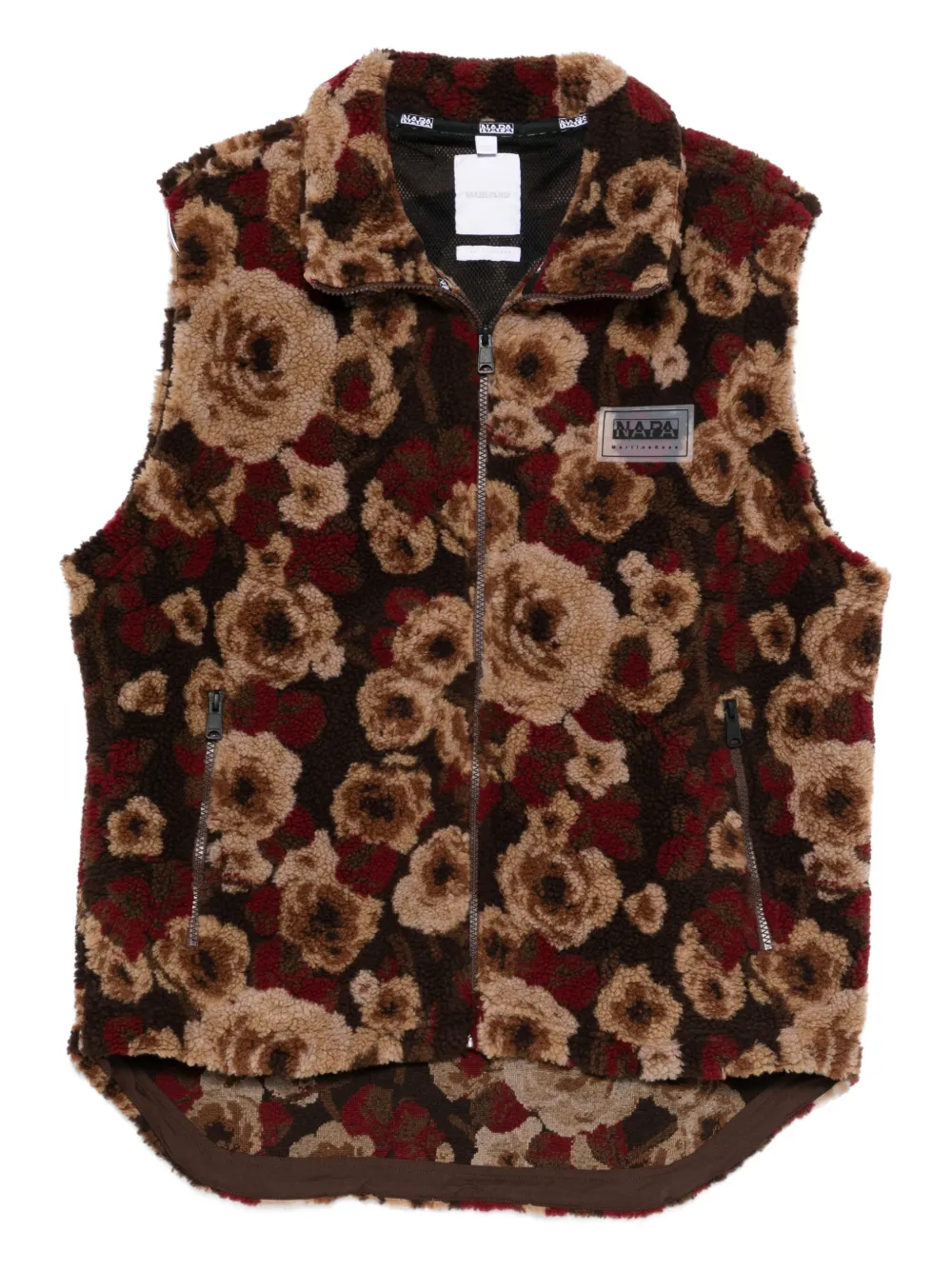 Жаккардовый жилет X Napapijri T-Emin, коричневый
Жаккардовый жилет X Napapijri T-Emin, коричневый