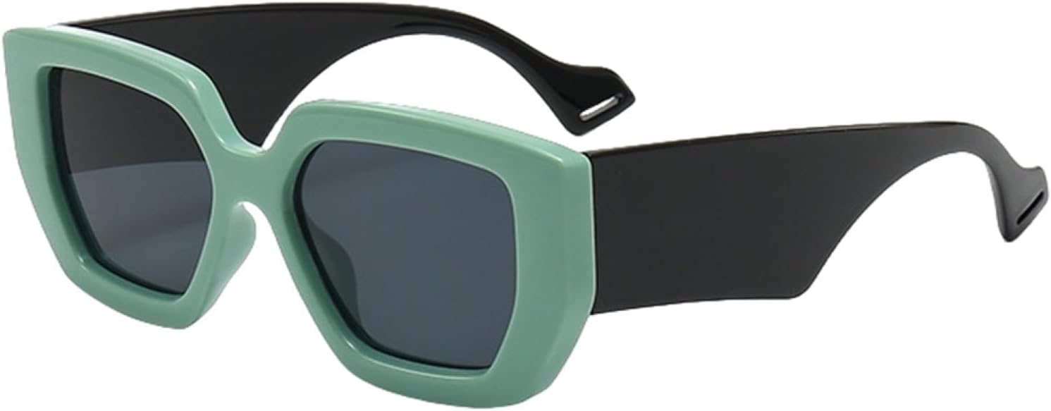 Солнцезащитные очки конфетных цветов для женщин, модные, большого размера, с широкими дужками, градиентные, в толстой оправе, в стиле ретро, разноцветные HHZZYVY, Green Black Gray
Солнцезащитные очки конфетных цветов для женщин, модные, большого размера, с широкими дужками, градиентные, в толстой оправе, в стиле ретро, разноцветные HHZZYVY, Green Black Gray