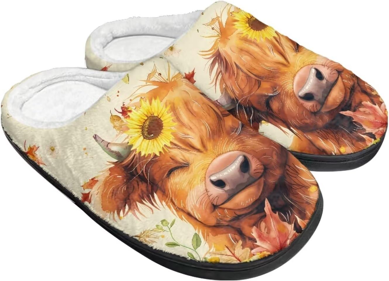 Домашние тапочки Buxolandt Holiday Thanksgiving для женщин и мужчин- мягкие теплые тапочки для спальни, Sunflower Cow Print
Домашние тапочки Buxolandt Holiday Thanksgiving для женщин и мужчин- мягкие теплые тапочки для спальни, Sunflower Cow Print