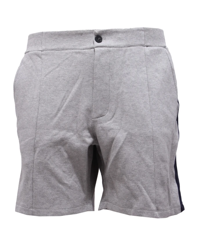 Хлопковые шорты-бермуды серого цвета Paolo Pecora, серый
Хлопковые шорты-бермуды серого цвета Paolo Pecora, серый