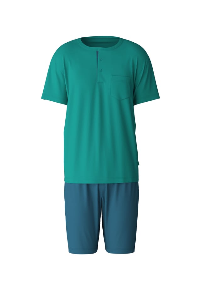 Короткая пижама релакс суперлегкая 2 Calida, зеленый
Короткая пижама релакс суперлегкая 2 Calida, зеленый