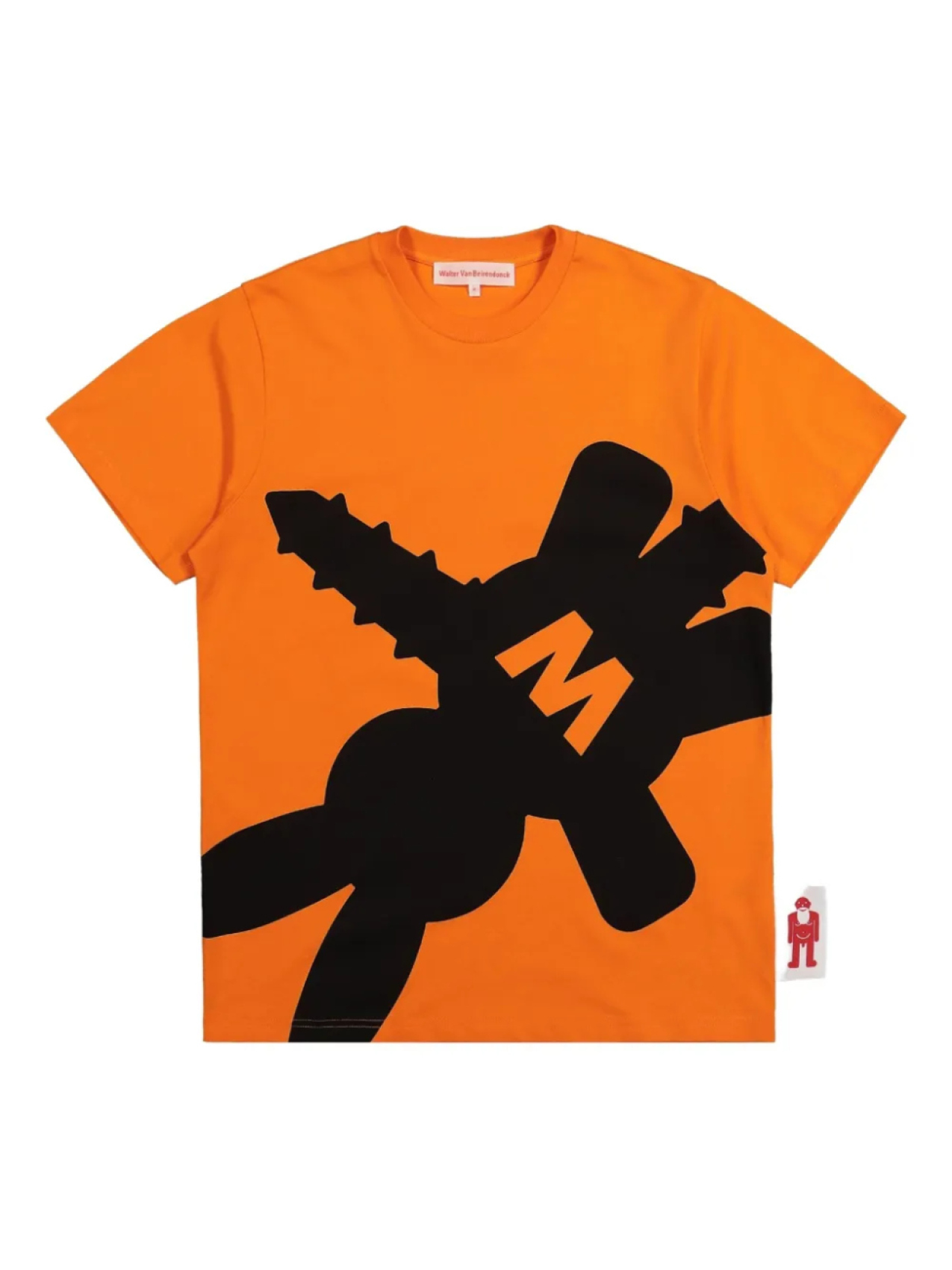 Футболка с изображением Теневого кролика Walter Van Beirendonck, оранжевый
Футболка с изображением Теневого кролика Walter Van Beirendonck, оранжевый