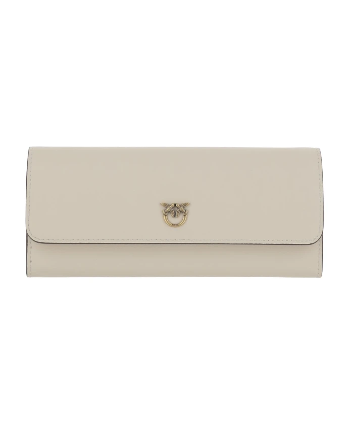 Кожаный кошелек с изображением маленьких птичек. Pinko, белый
Кожаный кошелек с изображением маленьких птичек. Pinko, белый