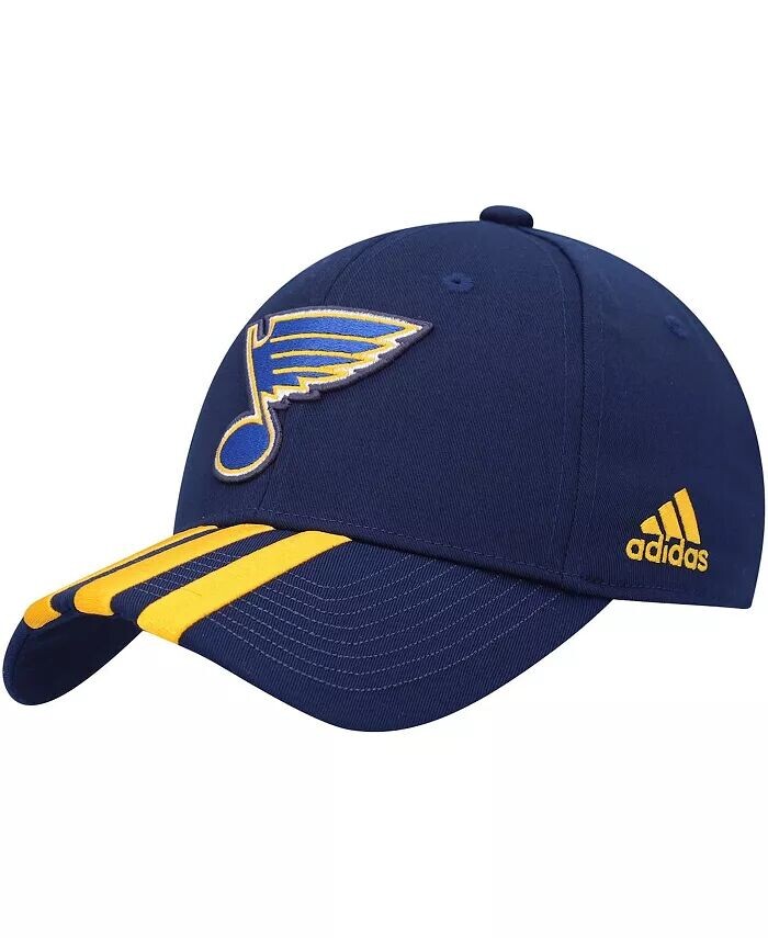 Мужская темно-синяя регулируемая шляпа с тремя полосками St. Louis Blues Locker Room Adidas
Мужская темно-синяя регулируемая шляпа с тремя полосками St. Louis Blues Locker Room Adidas