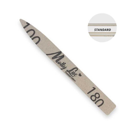 Пилочка для ногтей, безопасная упаковка, мелок-карандаш, стандарт 100/180 MollyLac, Molly Lac 
Пилочка для ногтей, безопасная упаковка, мелок-карандаш, стандарт 100/180 MollyLac, Molly Lac