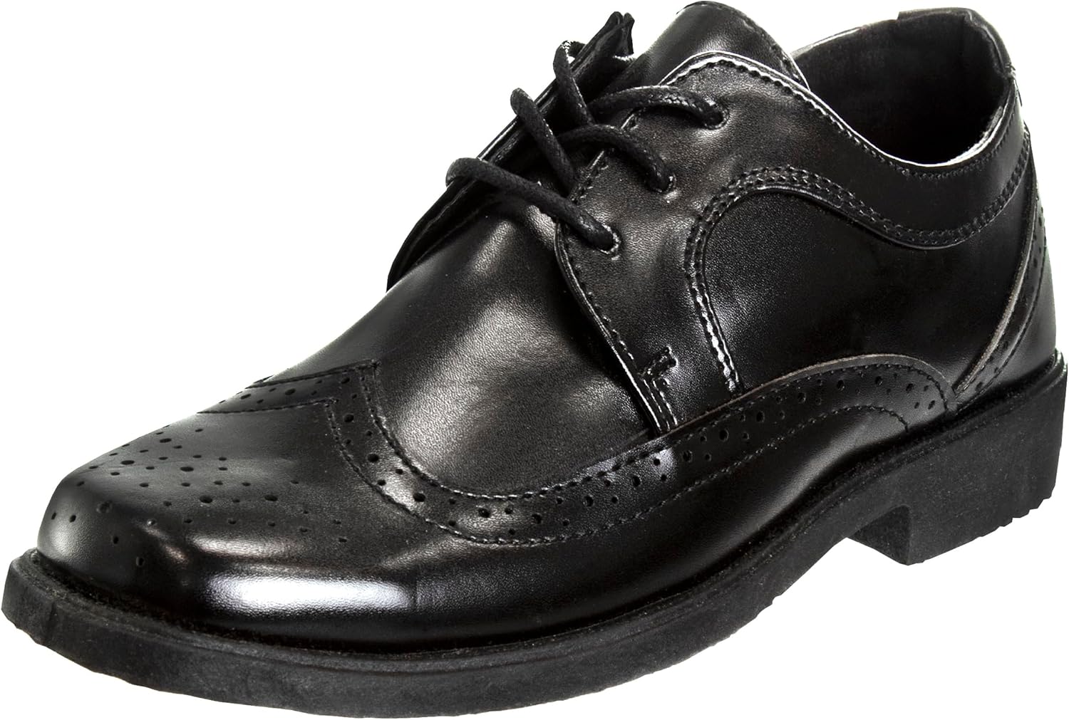 Классические комфортные оксфорды Josmo Boys - модель Wing Tip, формальные туфли на шнуровке (цвета: черный/коричневый/белый) (размеры: 7-10 малыши / 11-2 маленькие дети / 3-6 большие дети)
Классические комфортные оксфорды Josmo Boys - модель Wing Tip, формальные туфли на шнуровке (цвета: черный/коричневый/белый) (размеры: 7-10 малыши / 11-2 маленькие дети / 3-6 большие дети)