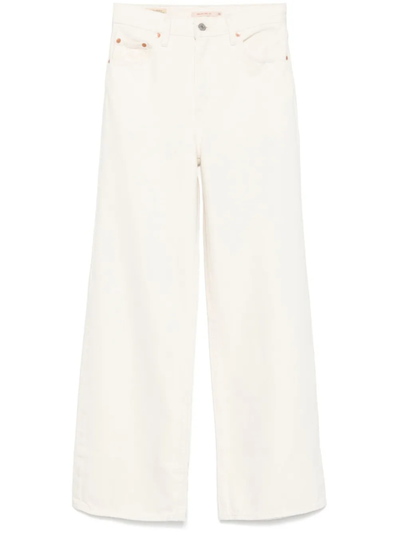 Широкие джинсы Levi's, белый 
Широкие джинсы Levi's, белый