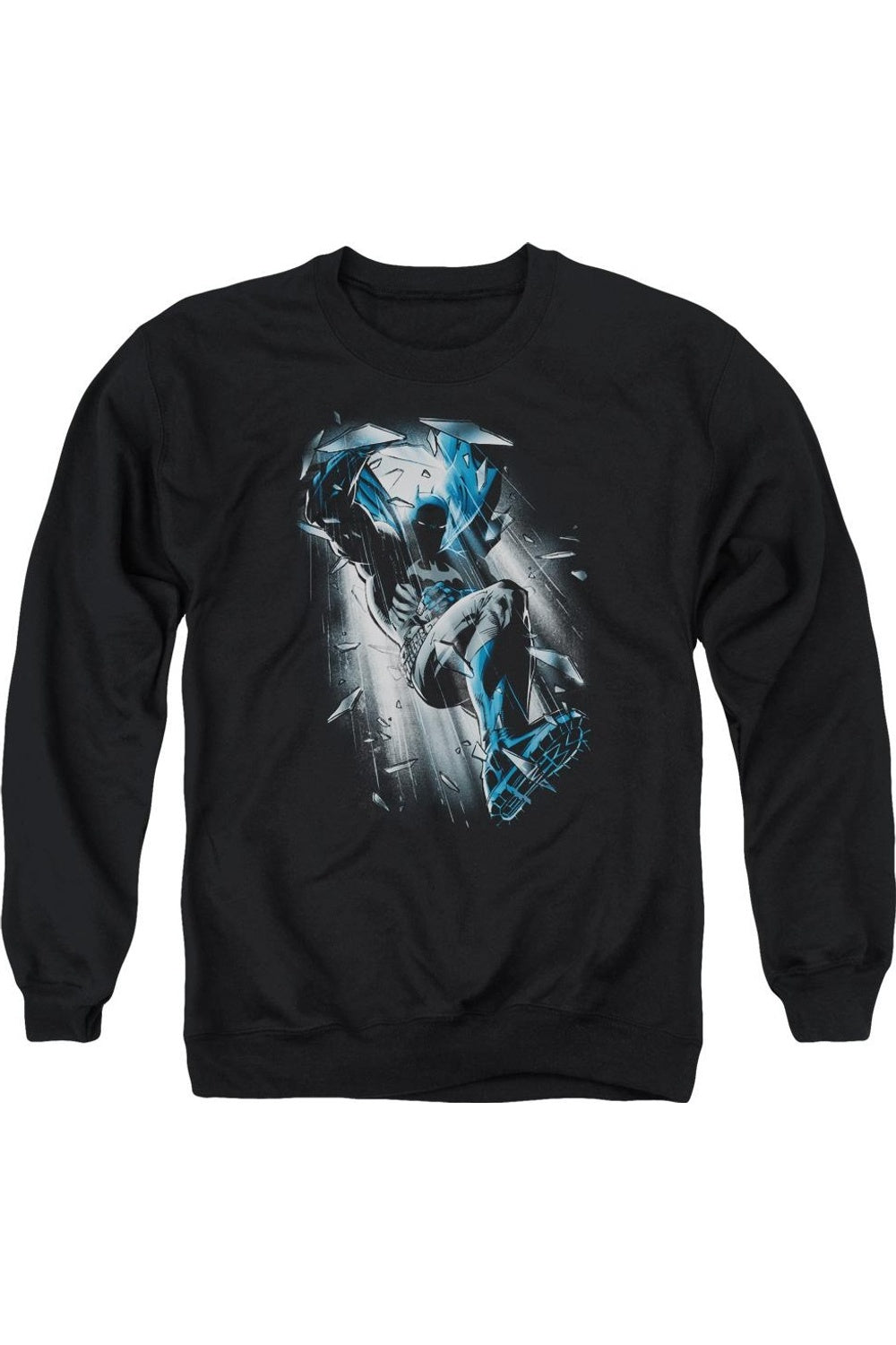 Толстовка Batman Bat Crash для взрослых с круглым вырезом Gildan, черный
Толстовка Batman Bat Crash для взрослых с круглым вырезом Gildan, черный