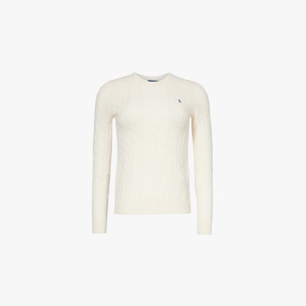 Джемпер из шерсти и кашемира с вышитым логотипом Polo Ralph Lauren, бежевый
Джемпер из шерсти и кашемира с вышитым логотипом Polo Ralph Lauren, бежевый