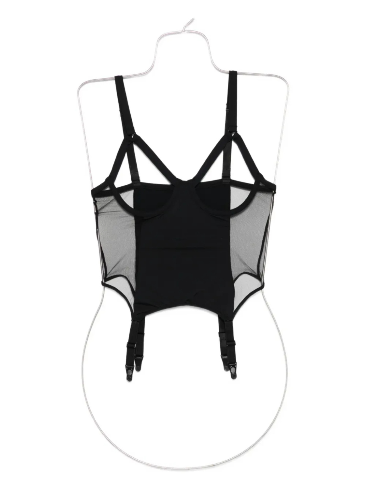 Сетчатый топ с подвязками Maison Close Pure Tentation, черный
Сетчатый топ с подвязками Maison Close Pure Tentation, черный