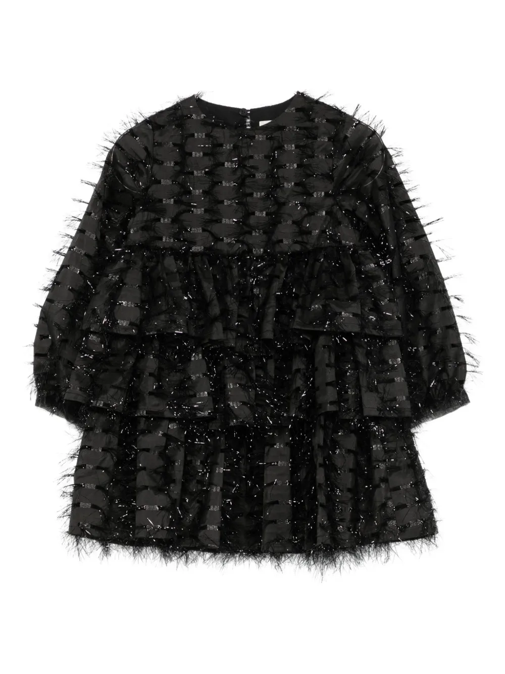 Платье с оборками и блестками Simonetta, черный
Платье с оборками и блестками Simonetta, черный