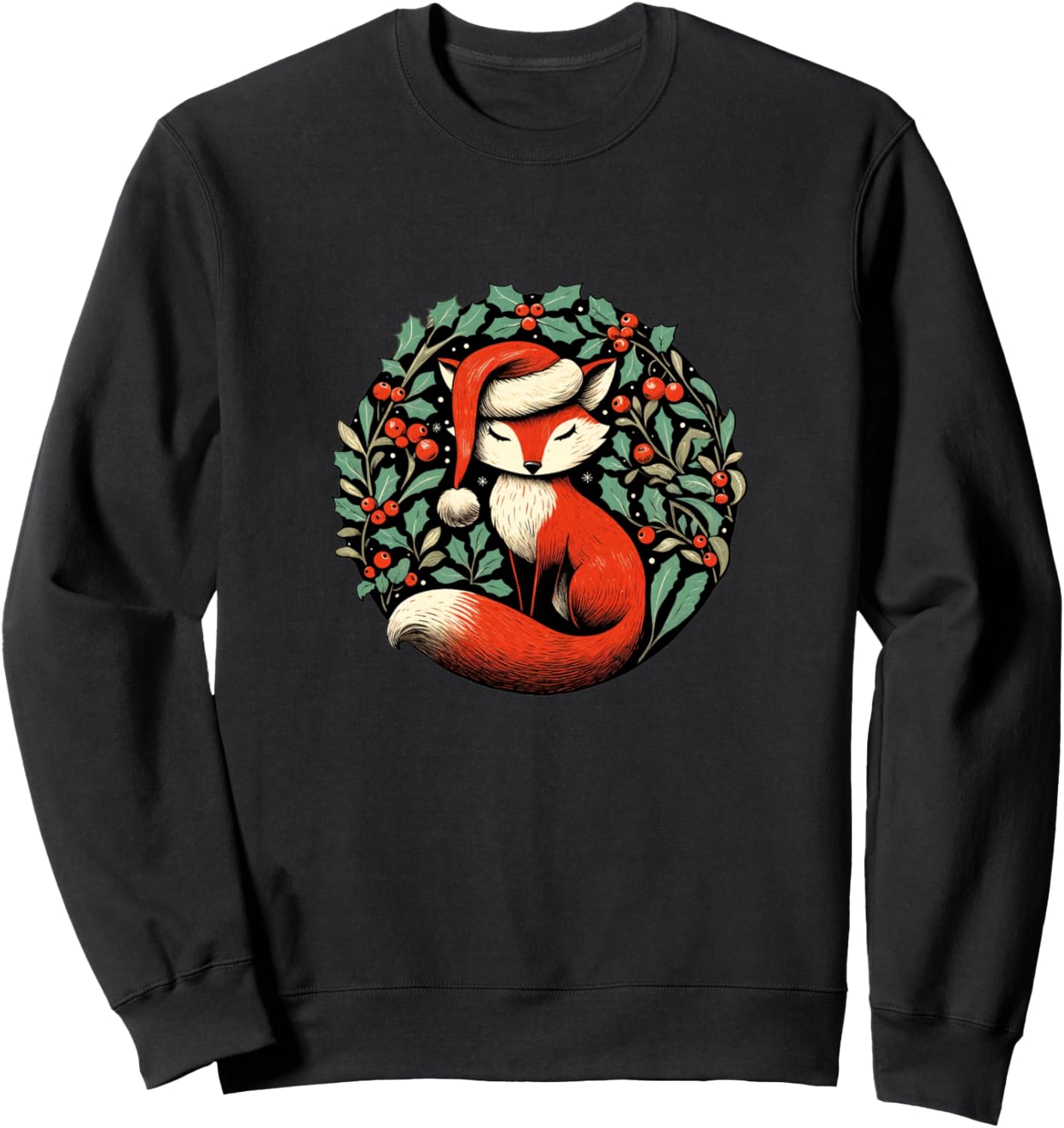 Толстовка с изображением рыжей лисы на Рождество Christmas Love Bubb, черный
Толстовка с изображением рыжей лисы на Рождество Christmas Love Bubb, черный