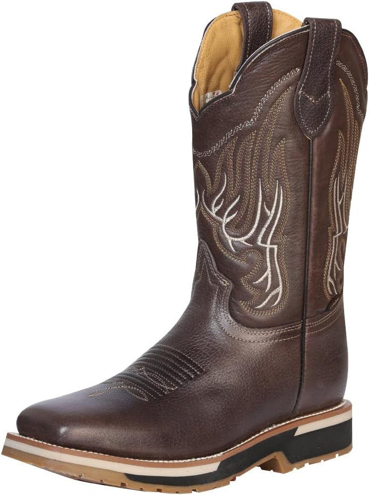 Мужские ковбойские сапоги Establo Rodeo - бычья кожа Grizzly, коричневый Generic
Мужские ковбойские сапоги Establo Rodeo - бычья кожа Grizzly, коричневый Generic