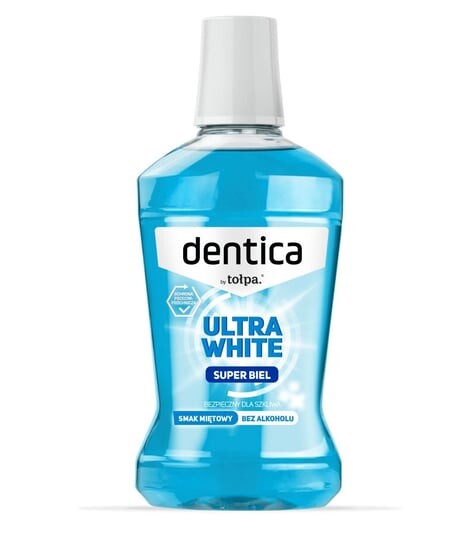 Ополаскиватель для полости рта Ultra White, 500 мл Dentica by tołpa
Ополаскиватель для полости рта Ultra White, 500 мл Dentica by tołpa