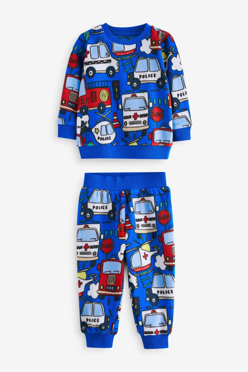 Пижама из мягкого на ощупь флиса с эластаном (9 мес 12 лет) Next, красный