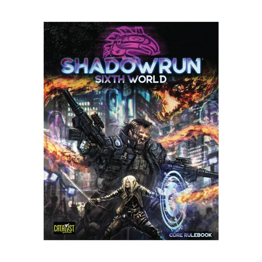 Shadowrun - Sixth World, Core Rulebook (6th Edition), Shadowrun (6th Edition), твердый переплет
Shadowrun - Sixth World, Core Rulebook (6th Edition), Shadowrun (6th Edition), твердый переплет