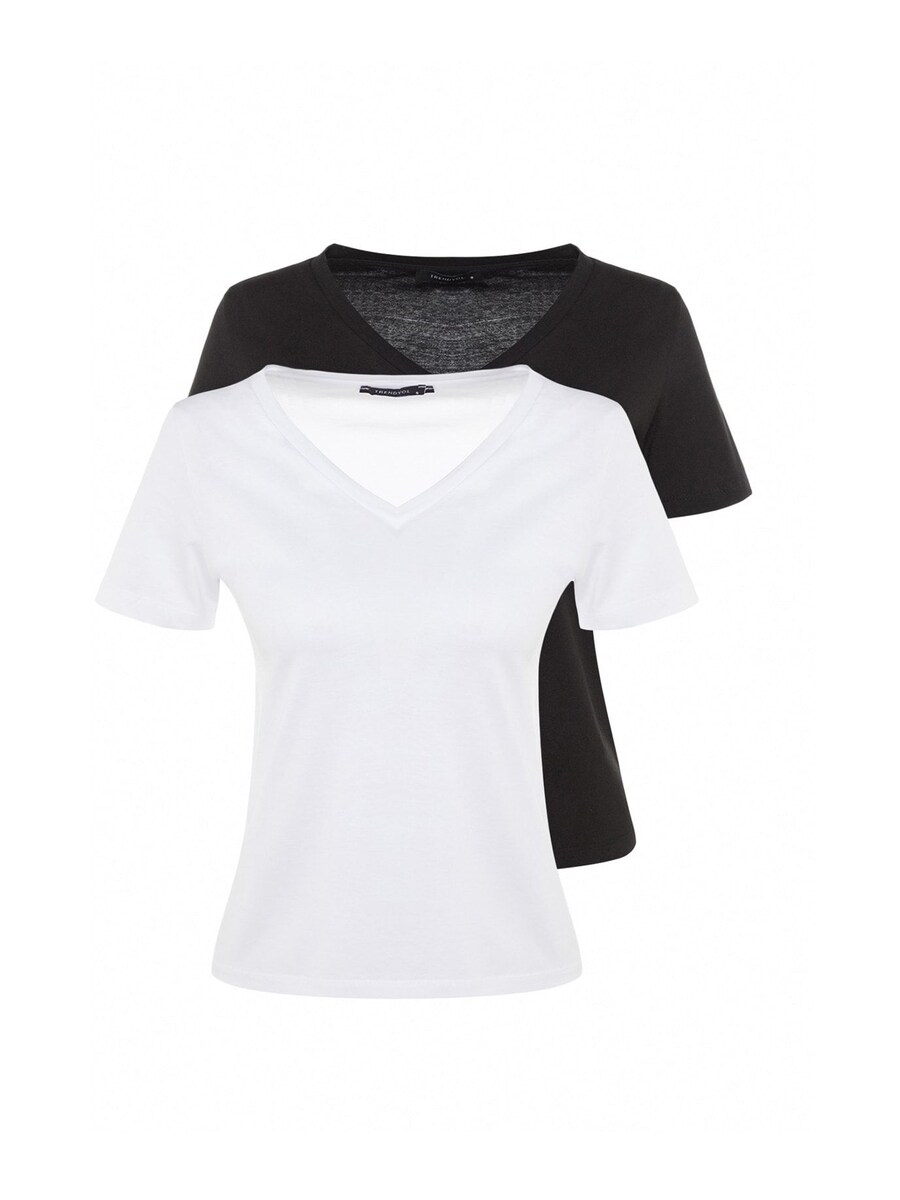 Рубашка Trendyol, черный/белый
Рубашка Trendyol, черный/белый