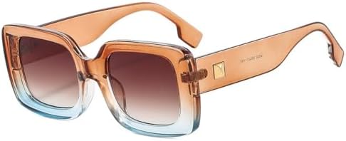 Женские солнцезащитные очки квадратной формы 2027 года с защитой от УФ-излучения UV400, ретро-стиль, декор с заклепками, модные мужские солнцезащитные очки MTZJH, Tea Blue Tea
Женские солнцезащитные очки квадратной формы 2027 года с защитой от УФ-излучения UV400, ретро-стиль, декор с заклепками, модные мужские солнцезащитные очки MTZJH, Tea Blue Tea