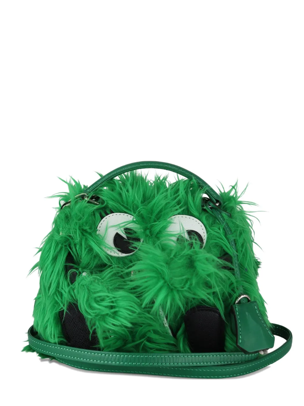 Сумка-мессенджер с изображением пушистых глаз монстра Readymade, зеленый
Сумка-мессенджер с изображением пушистых глаз монстра Readymade, зеленый