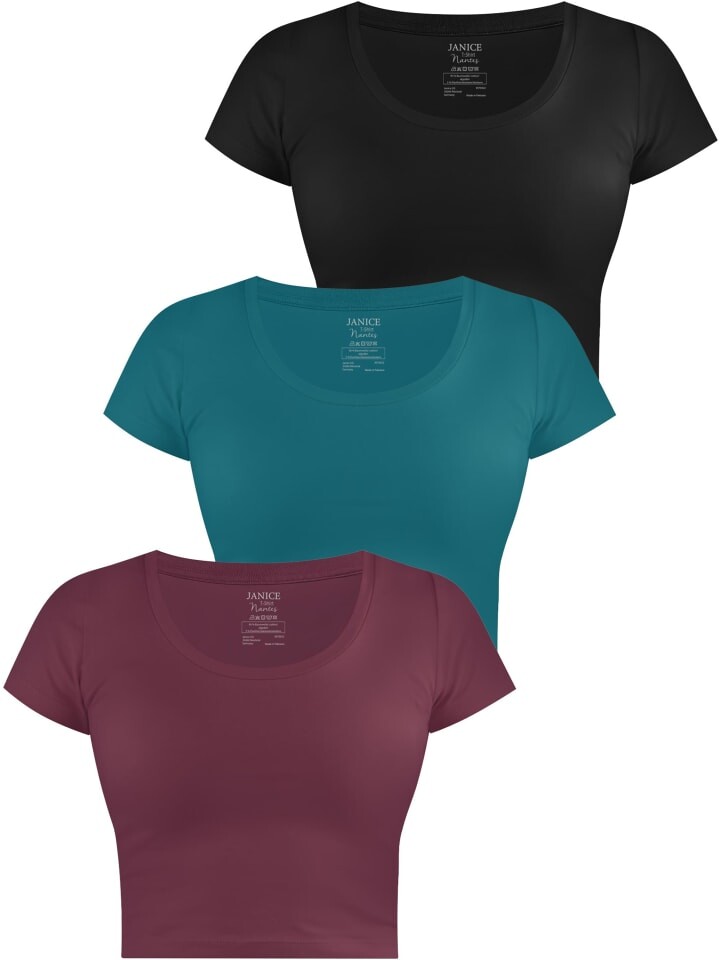 Футболка Janice Nantes, цвет burgund/petrol/schwarz
Футболка Janice Nantes, цвет burgund/petrol/schwarz
