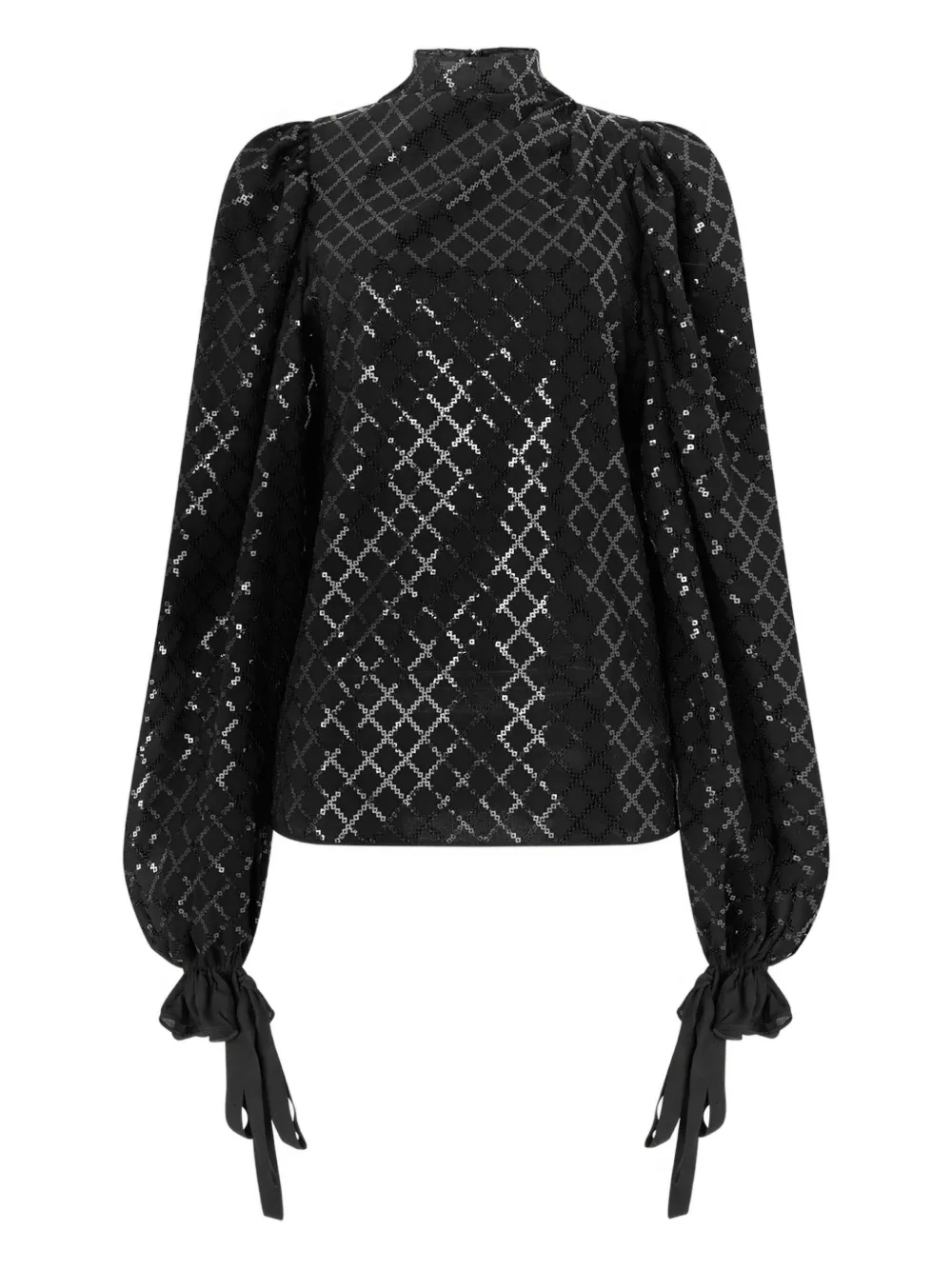 Топ с пайетками Genny, черный
Топ с пайетками Genny, черный