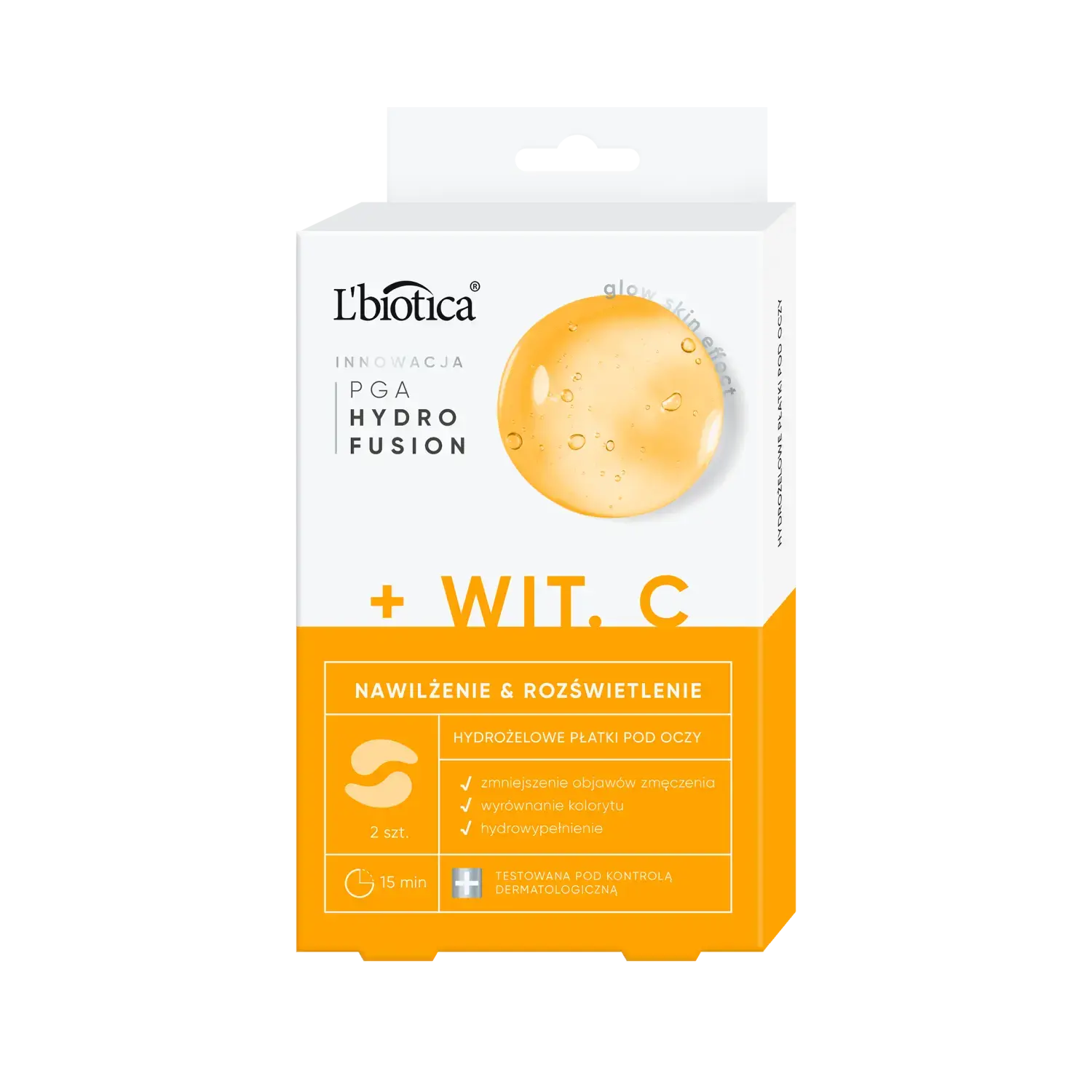 Патчи для глаз с витамином с L'Biotica, 2 шт/1 упаковка
Патчи для глаз с витамином с L'Biotica, 2 шт/1 упаковка