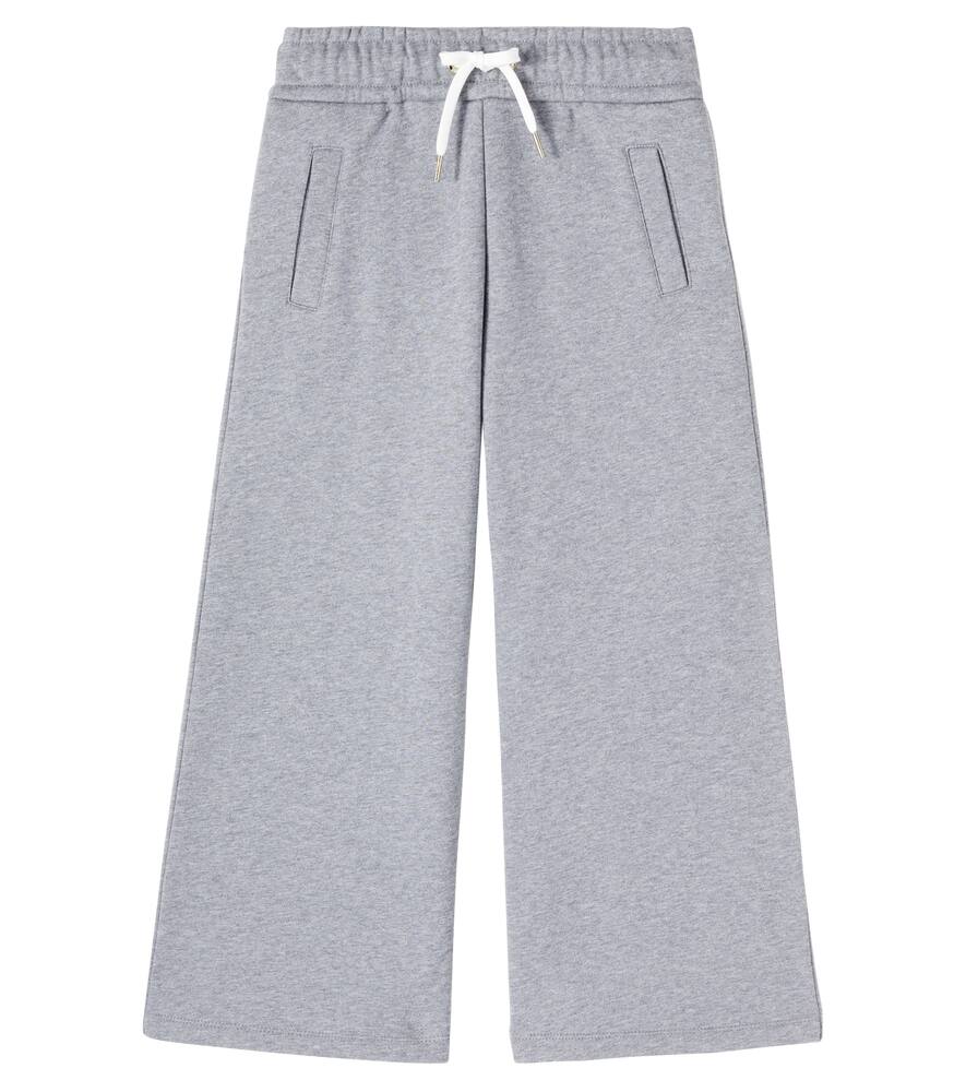 Хлопковые спортивные штаны с логотипом Chloé Kids, Gris
Хлопковые спортивные штаны с логотипом Chloé Kids, Gris