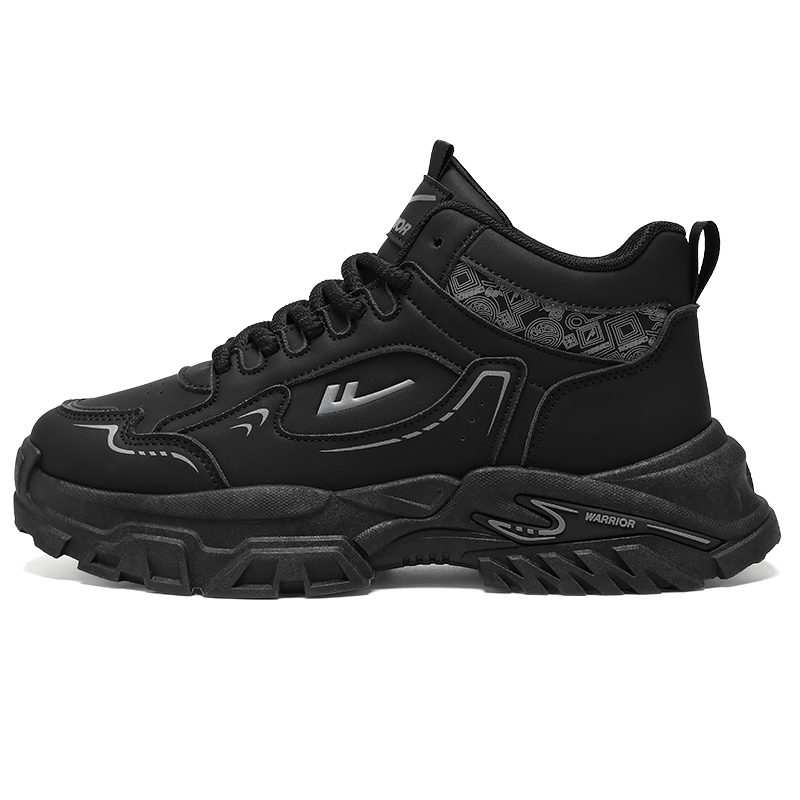 Мужские кроссовки Abrasion Resistant Lightweight Height Increasing High top Chunky WARRIOR, черный warrior
Мужские кроссовки Abrasion Resistant Lightweight Height Increasing High top Chunky WARRIOR, черный warrior