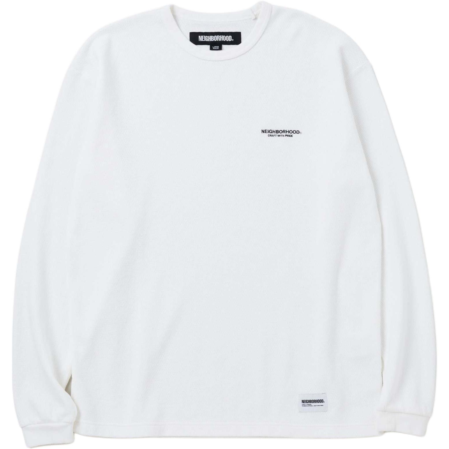 Футболка с длинными рукавами NEIGHBORHOOD, белый
Футболка с длинными рукавами NEIGHBORHOOD, белый