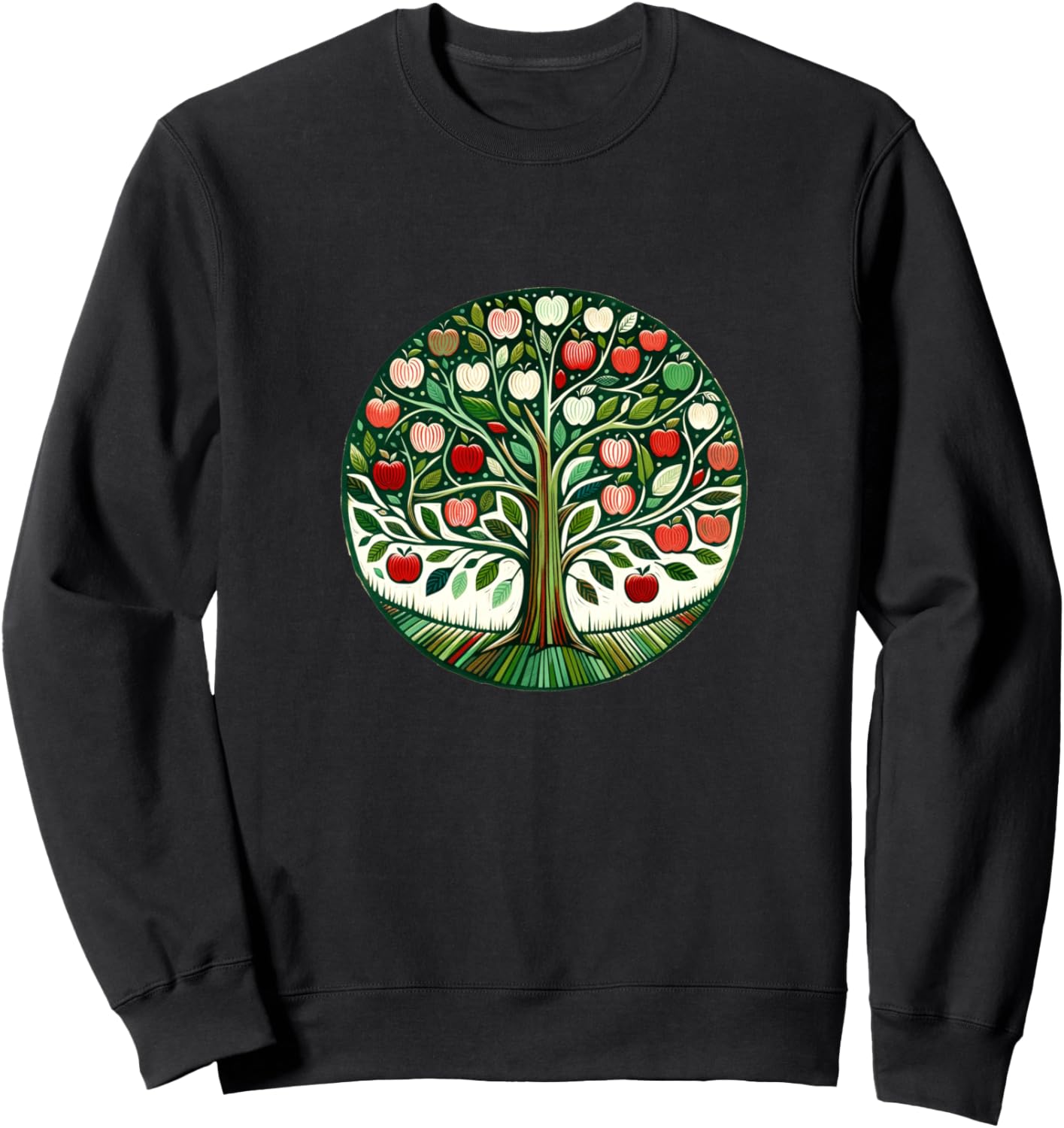 Забавная толстовка с рисунком яблони Apple Tree Bubb, черный
Забавная толстовка с рисунком яблони Apple Tree Bubb, черный