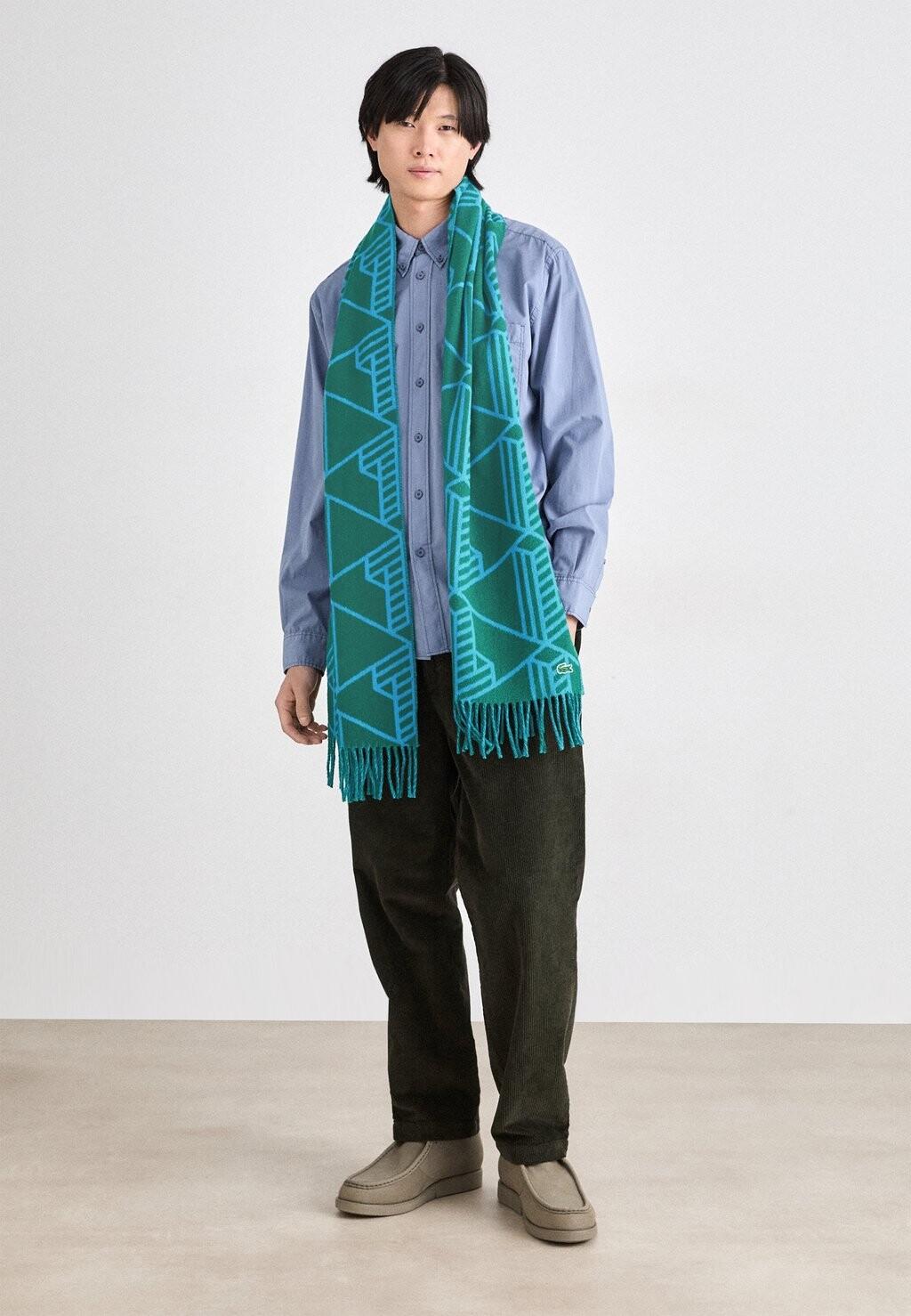 Шарф Lacoste, зеленый
Шарф Lacoste, зеленый