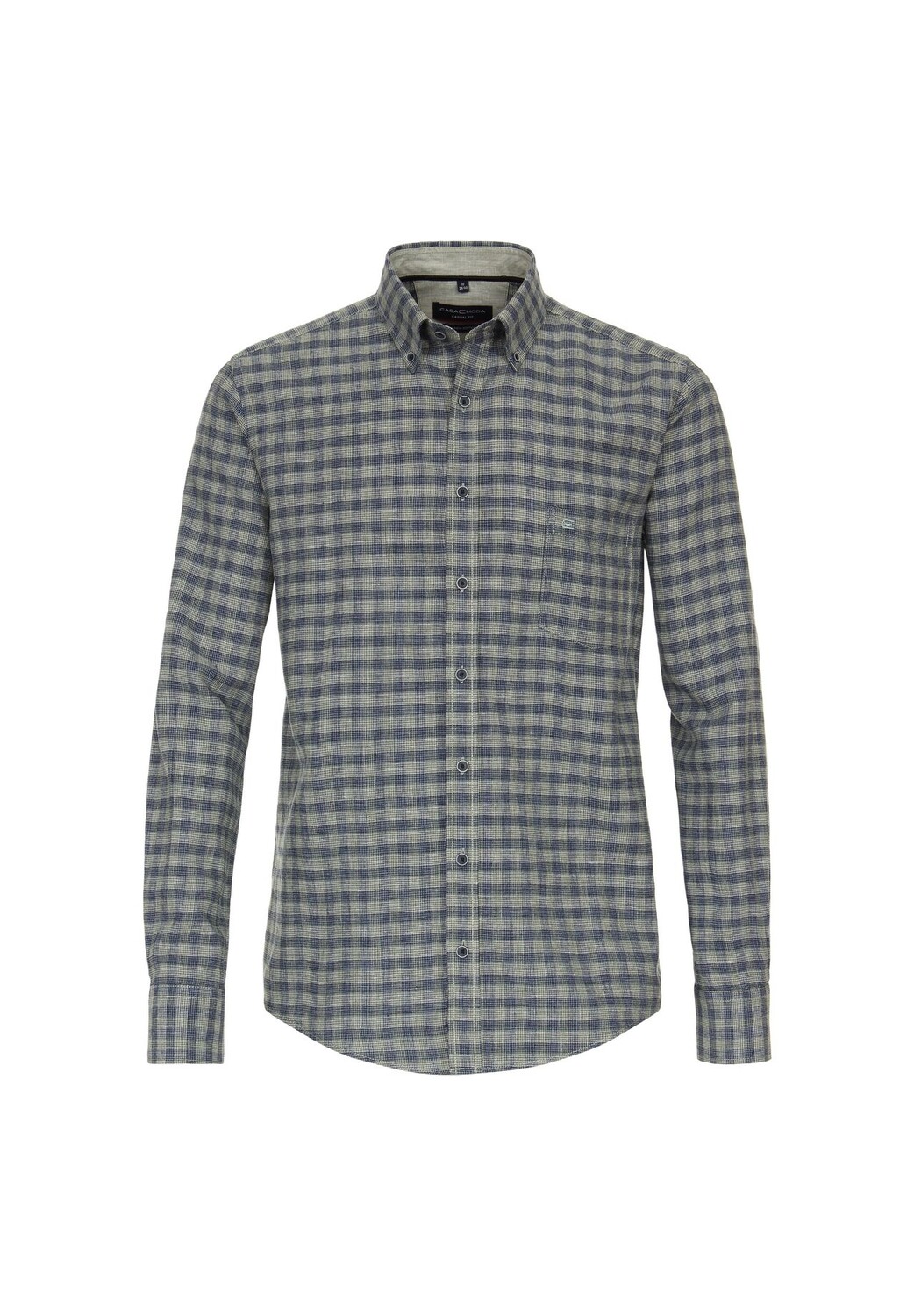 Мужская повседневная рубашка в клетку повседневного кроя CASAMODA, зеленый
Мужская повседневная рубашка в клетку повседневного кроя CASAMODA, зеленый