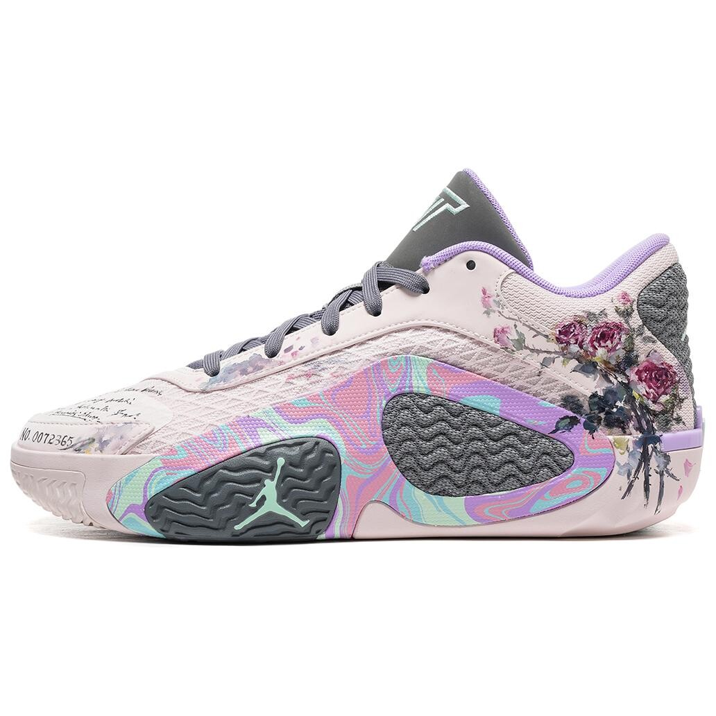 Баскетбольные кроссовки Tatum 2 мужские с низким верхом бежевые/фиолетовые Jordan
Баскетбольные кроссовки Tatum 2 мужские с низким верхом бежевые/фиолетовые Jordan