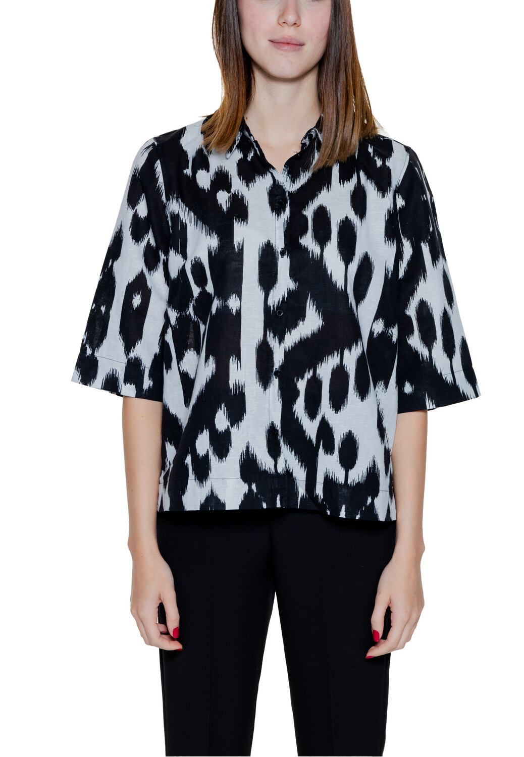 Рубашка Street One льняная, черный
Рубашка Street One льняная, черный