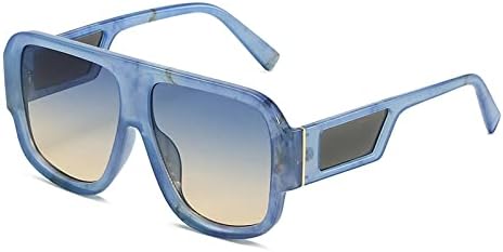 Винтажные квадратные солнцезащитные очки для женщин, модные градиентные очки с защитой от УФ-излучения UV400, мужские солнцезащитные очки с леопардовым принтом MTZJH, Blue Blue Yellow
Винтажные квадратные солнцезащитные очки для женщин, модные градиентные очки с защитой от УФ-излучения UV400, мужские солнцезащитные очки с леопардовым принтом MTZJH, Blue Blue Yellow