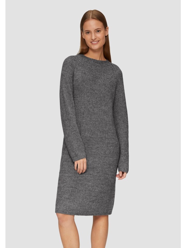 Короткое платье sOliver kurz, серый 
Короткое платье sOliver kurz, серый