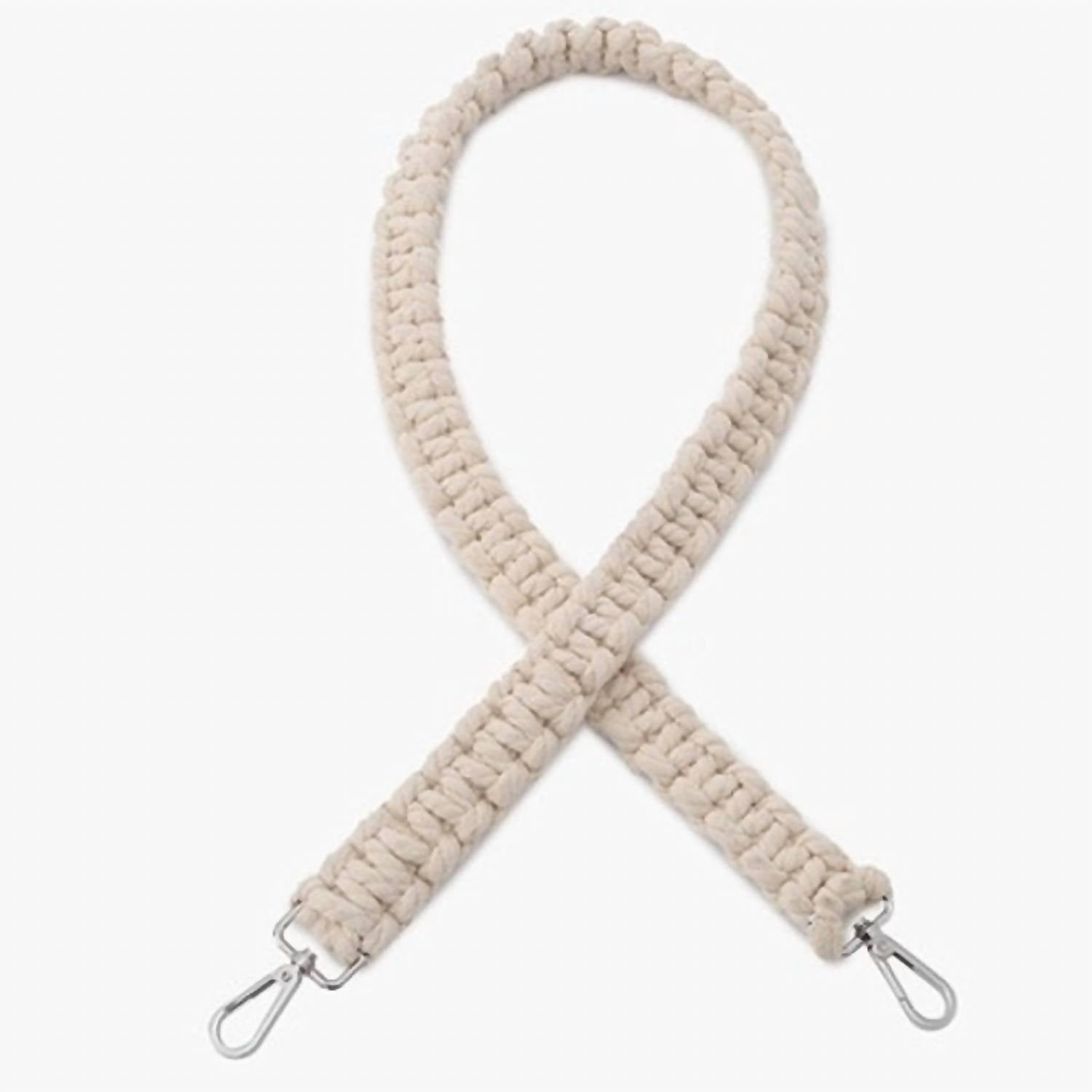 Jen & Co. Женский ремешок для сумки через плечо с узлом в виде гитарного ремня, цвет кремовый
Jen & Co. Женский ремешок для сумки через плечо с узлом в виде гитарного ремня, цвет кремовый