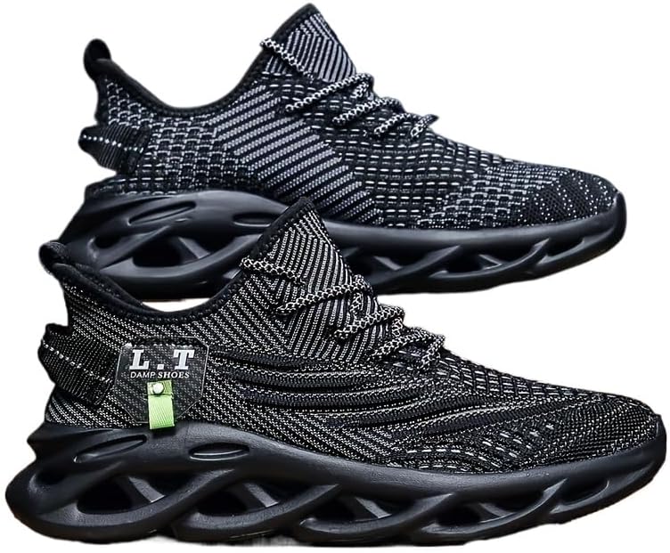 Кроссовки для мужчин больших размеров - комфортные, с дышащей однотонной тканью и нескользящей подошвой - амортизирующая обувь для активного отдыха, спортивная обувь Hhhchpm, черный
Кроссовки для мужчин больших размеров - комфортные, с дышащей однотонной тканью и нескользящей подошвой - амортизирующая обувь для активного отдыха, спортивная обувь Hhhchpm, черный