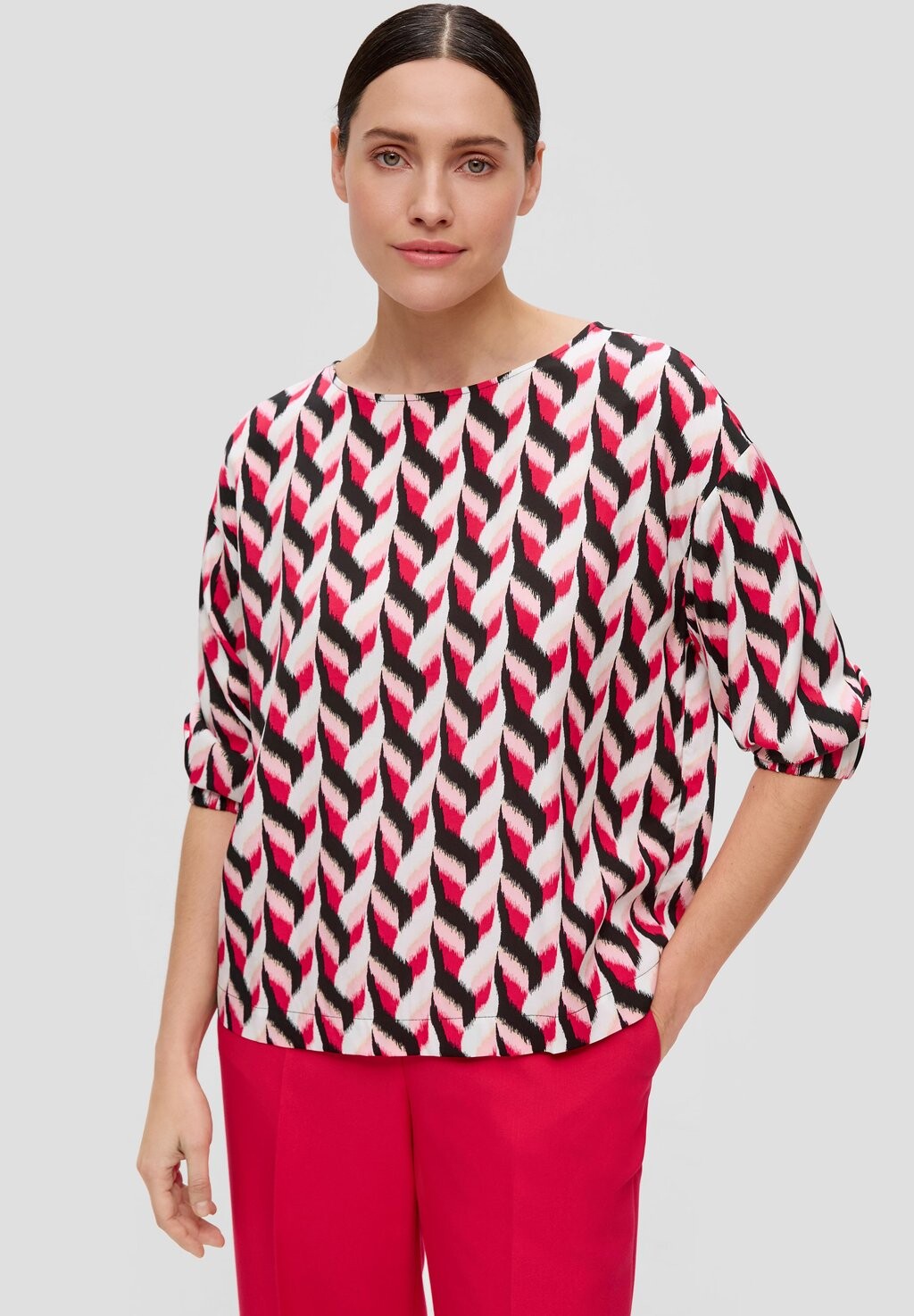 Блузка s.Oliver BLACK LABEL, цвет schwarz
Блузка s.Oliver BLACK LABEL, цвет schwarz