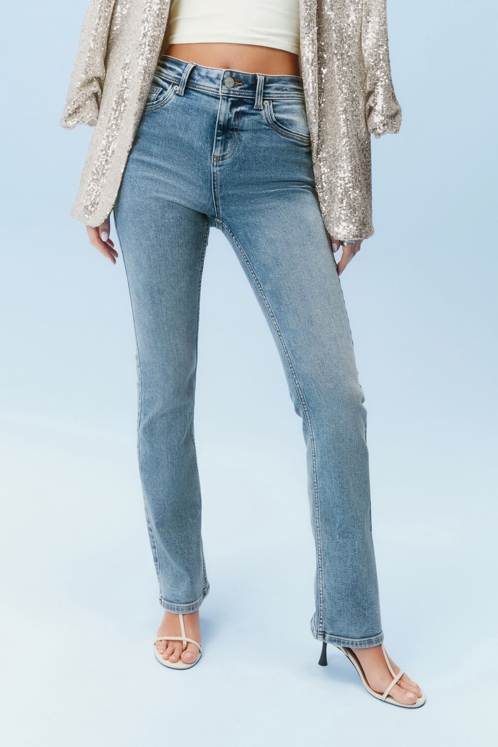 Супермягкие джинсы bootcut Next, синий
Супермягкие джинсы bootcut Next, синий