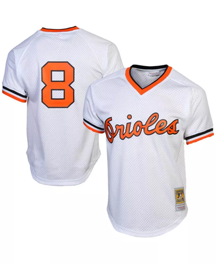 Мужская белая майка Cal Ripken Jr. Baltimore Orioles 1985 года, подлинная коллекция Cooperstown, для отбивания, для тренировок Mitchell & Ness
Мужская белая майка Cal Ripken Jr. Baltimore Orioles 1985 года, подлинная коллекция Cooperstown, для отбивания, для тренировок Mitchell & Ness