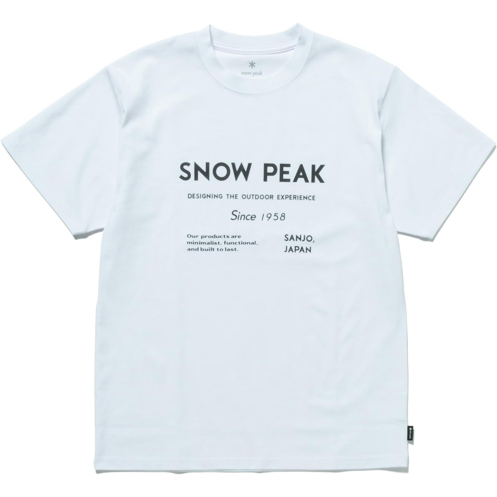 Футболка унисекс Snow Peak, белый
Футболка унисекс Snow Peak, белый