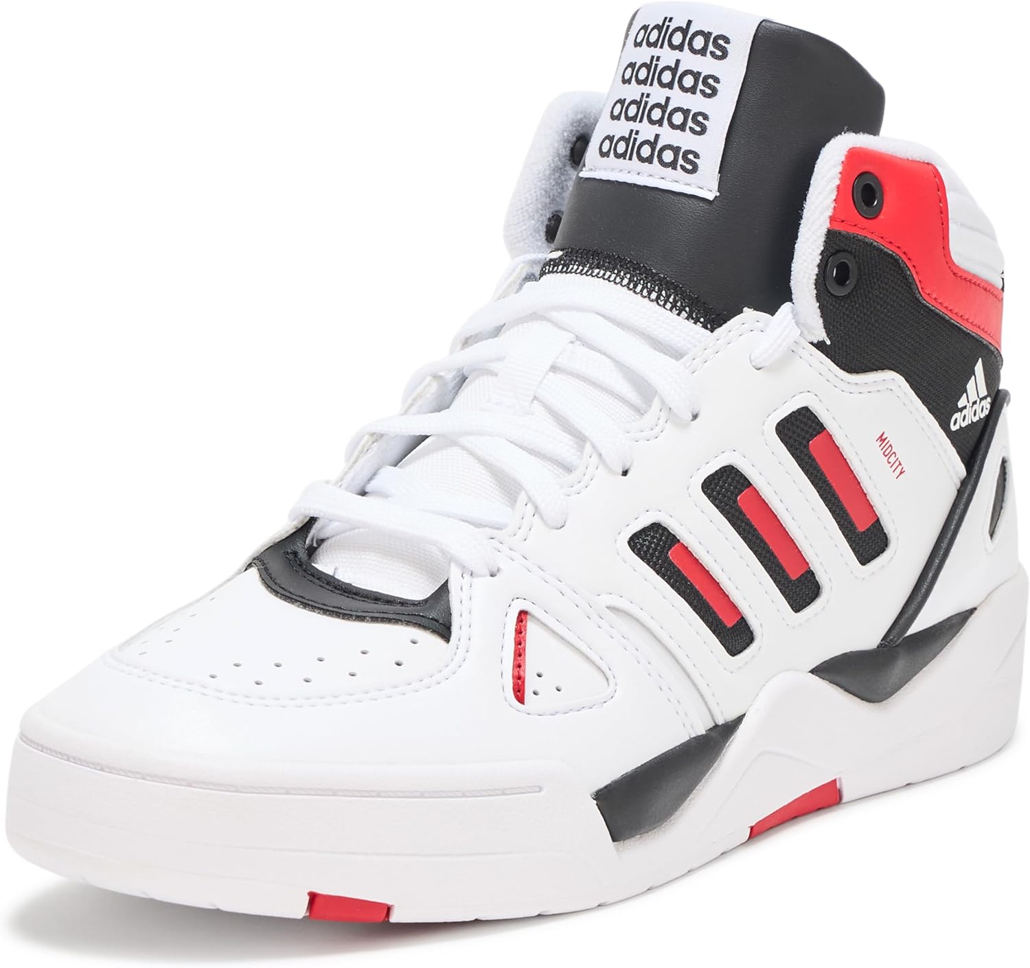 Мужские кроссовки для баскетбола Adidas Midcity Mid Top, белый/черный/красный
Мужские кроссовки для баскетбола Adidas Midcity Mid Top, белый/черный/красный
