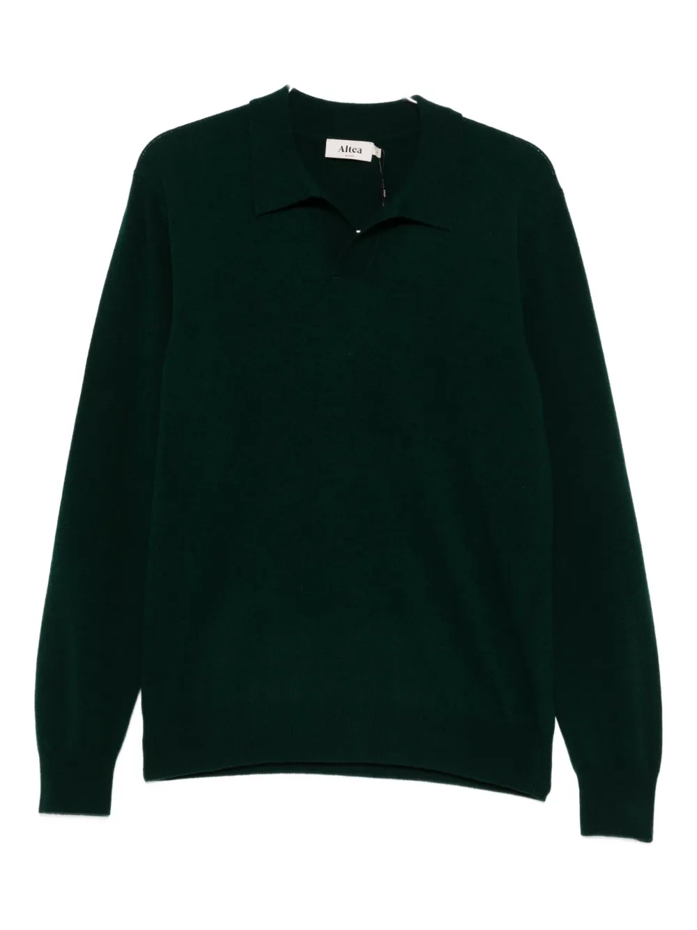 Свитер с воротником поло Altea, зеленый
Свитер с воротником поло Altea, зеленый
