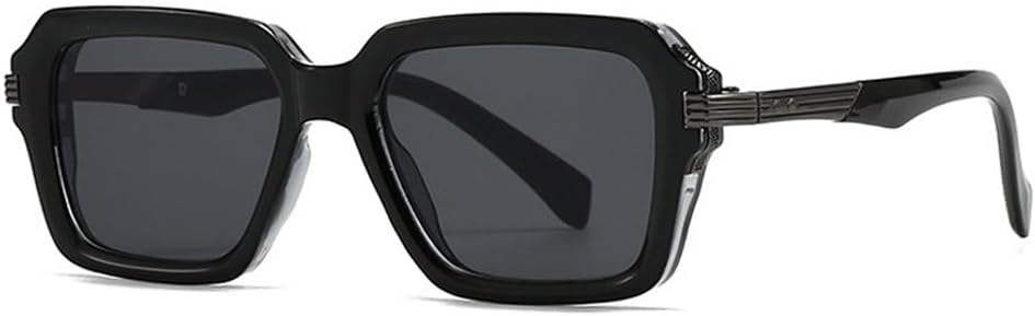 Мужские солнцезащитные очки в стиле ретро с двухцветной оправой и заклепками, женские градиентные очки с защитой от УФ-излучения UV400, модные панк-солнцезащитные очки TKKTLLT, Black Gun Grey
Мужские солнцезащитные очки в стиле ретро с двухцветной оправой и заклепками, женские градиентные очки с защитой от УФ-излучения UV400, модные панк-солнцезащитные очки TKKTLLT, Black Gun Grey