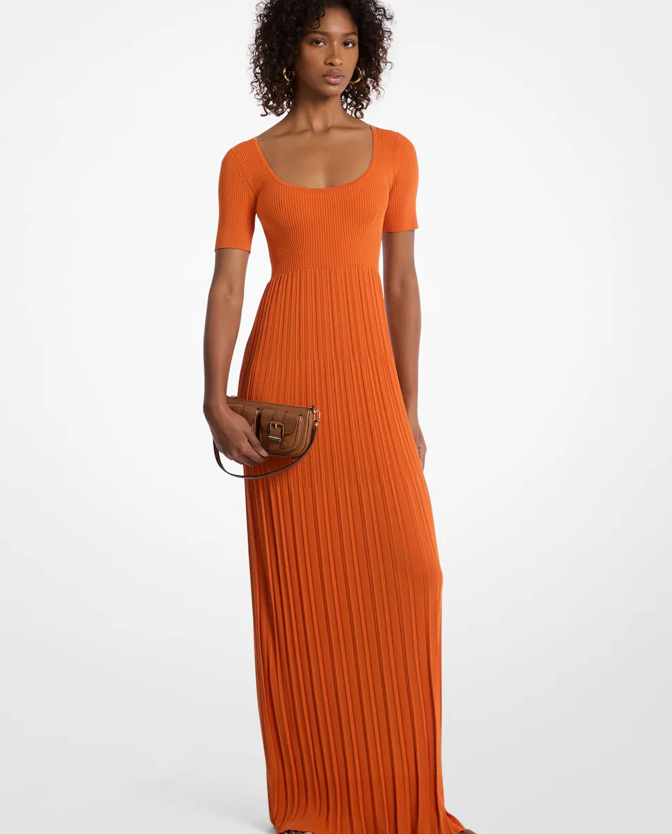 Длинное трикотажное платье-стрейч Michael Michael Kors, оранжевый
Длинное трикотажное платье-стрейч Michael Michael Kors, оранжевый