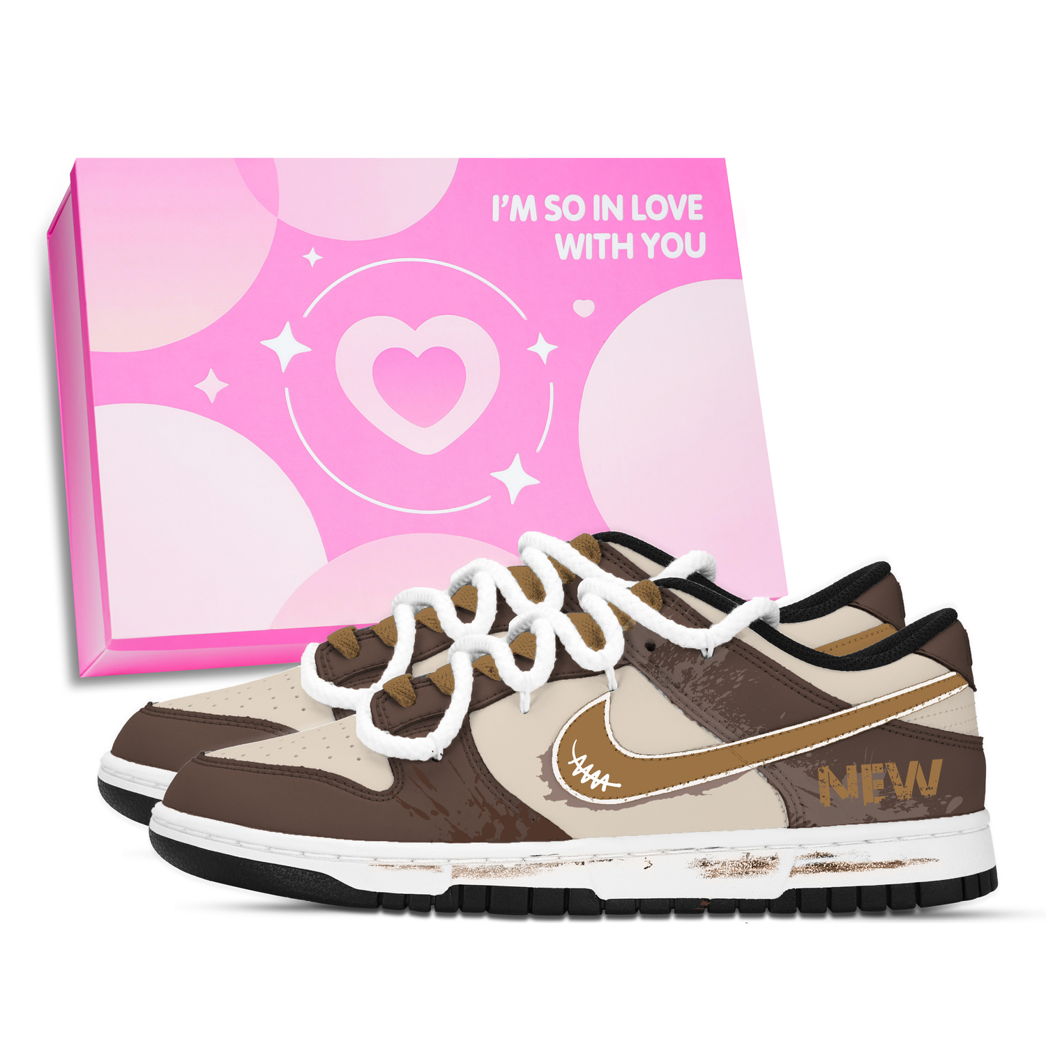 Nike Данк Тайм Трейл розовые кроссовки устойчивые к истиранию лоу-топ скейтборд унисекс желто-коричневый, цвет Yellow Brown
Nike Данк Тайм Трейл розовые кроссовки устойчивые к истиранию лоу-топ скейтборд унисекс желто-коричневый, цвет Yellow Brown