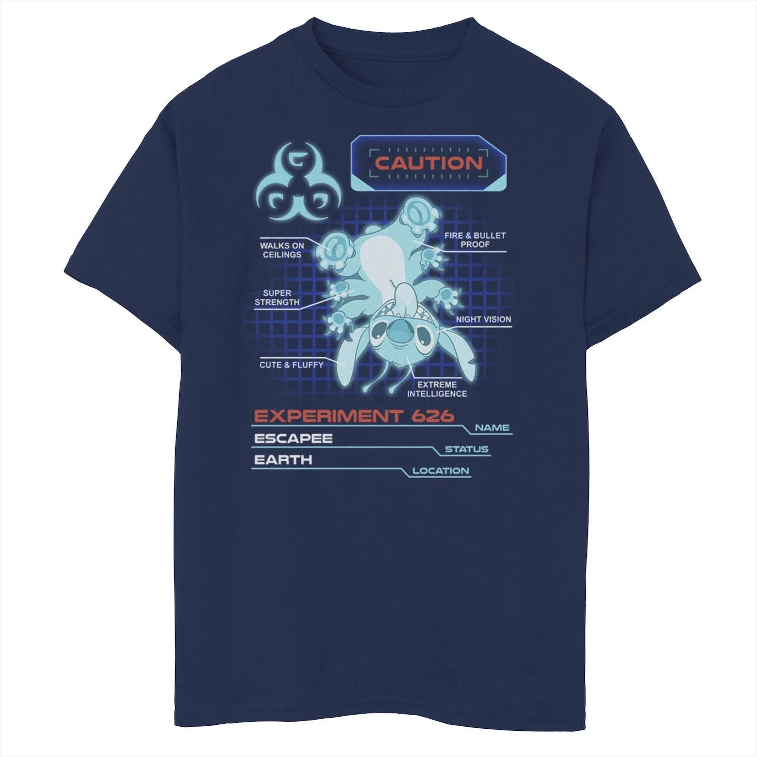 Футболка с неоновым синим принтом Disney's Lilo & Stitch для мальчиков 8–20 лет Experiment 626 с графическим рисунком Licensed Character, Синий, Футболка с неоновым синим принтом Disney's Lilo & Stitch для мальчиков 8–20 лет Experiment 626 с графическим р
Футболка с неоновым синим принтом Disney's Lilo & Stitch для мальчиков 8–20 лет Experiment 626 с графическим рисунком Licensed Character, Синий, Футболка с неоновым синим принтом Disney's Lilo & Stitch для мальчиков 8–20 лет Experiment 626 с графическим р